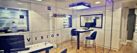 Consultation areas at Vision + Eyecare