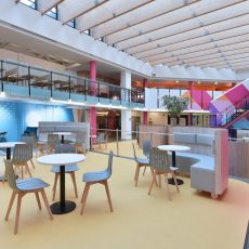 Break out area at Warwick Student Union, designed by Retail Experience Design