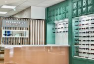 The reception and welcome area at Perspective Opticians